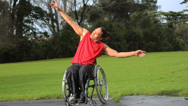 Dancer Rodney Bell performing.